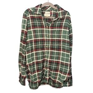 American Eagle Ahh-mazingly Soft Plaid Flannel Shirt‎ Boyfriend Fit XS Cotton LS
